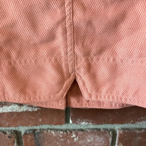 Vintage Requirements Coral Pink Jean Jacket with Button Front - Picture 7 of 8